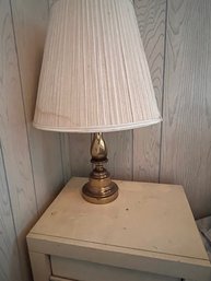 Retro Table Top Lamp Brass Base
