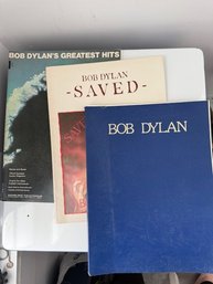 Collection Of Original Vintage Bob Dylan Song Books, Very Good Condition