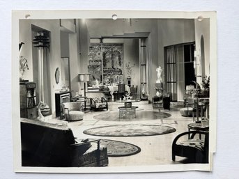 RARE ~ Black And White Original Photo Set For 'the Furies' 1929 Interior Smith Apt