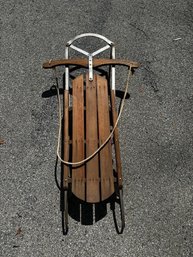Vintage Wooden Sleigh