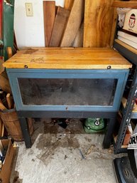 Vintage Metal Table/cabinet