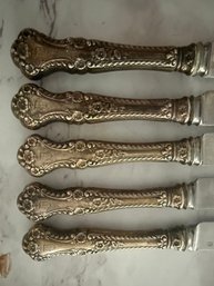 Group Of 5 Victorian Baroque Knives