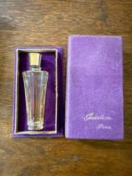 Vintage Guerlain Bottle In Original Purple Box