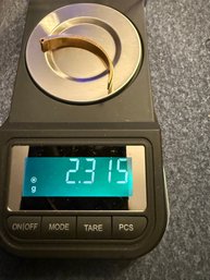 750 Gold Scrap 2.31 Grams
