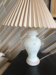 Vintage Porcelain  Floral Lamp