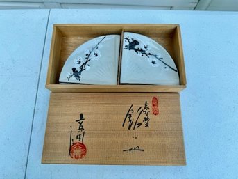 Japanese Set Of Sushi Dishes