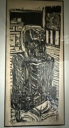 Spector, 'Savonarola In Winter' Woodcut 27/40
