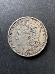 Morgan 1883 Dollar Silver Coin VG (y8)