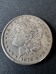 Morgan Silver Dollar 1878 Carson City Mint (Y19)