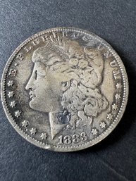 1888 Morgan Silver Dollar (Y20) Error On Dollar