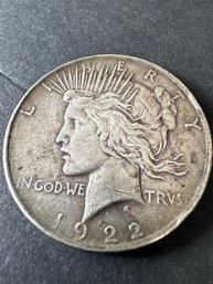 1922 Peace Dollar (Y32)