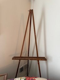 Large Wooden Easel Approx 5' 60' Tall