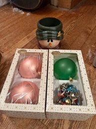 A Load Of Jingle Bells, And Box Of Ornaments