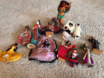 Island, Alaskan, Barbados And More! Foreign Vintage Dolls
