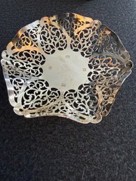 Small Lace Bowl 98.24 Grams  Sterling Silver .925