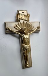 Solid Brass Crucifix Approx 8'