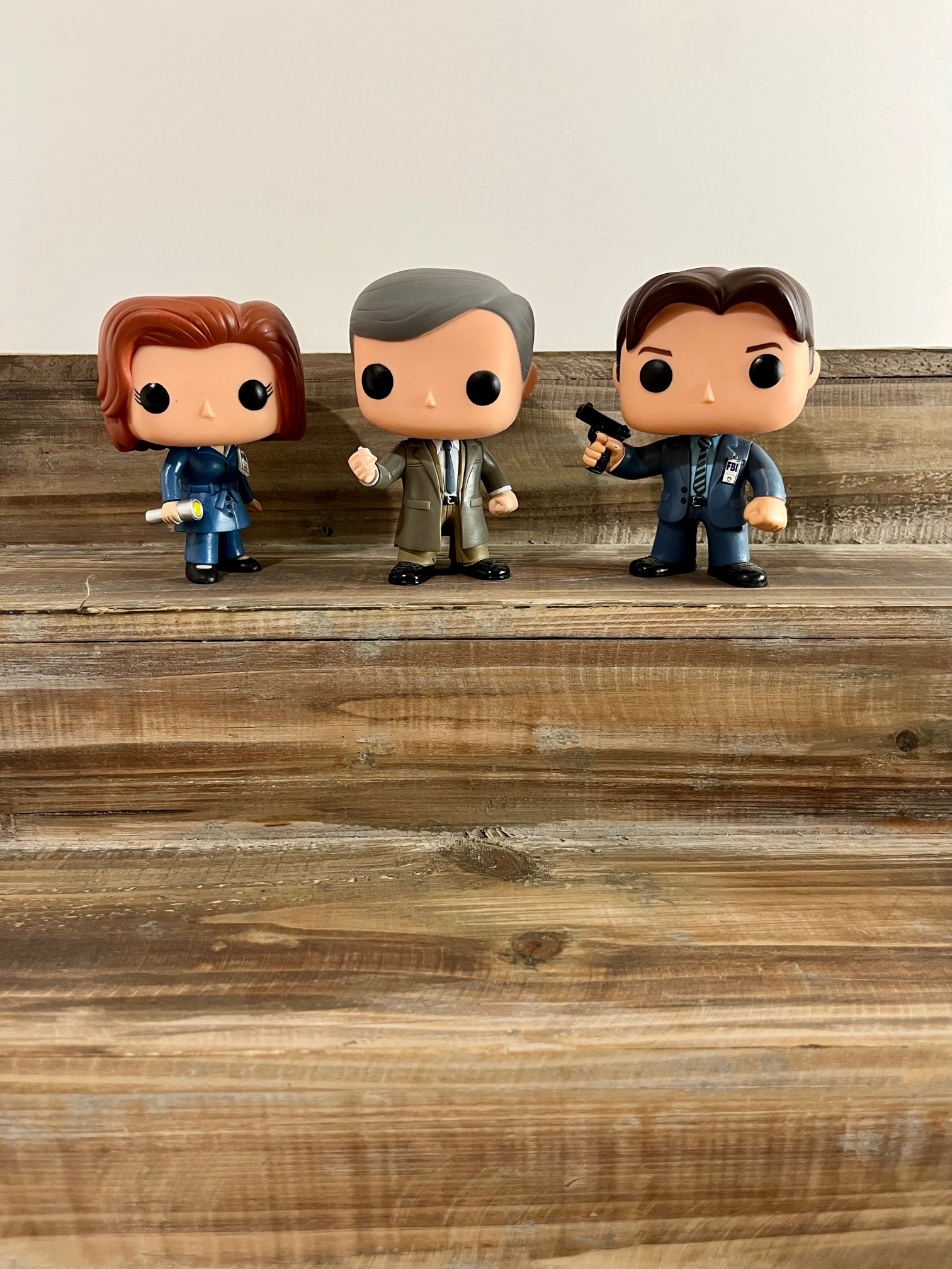 cigarette smoking man funko pop 3 Funko Pop X Files Scully, Mulder And The Cigarette Smoking Man #6937