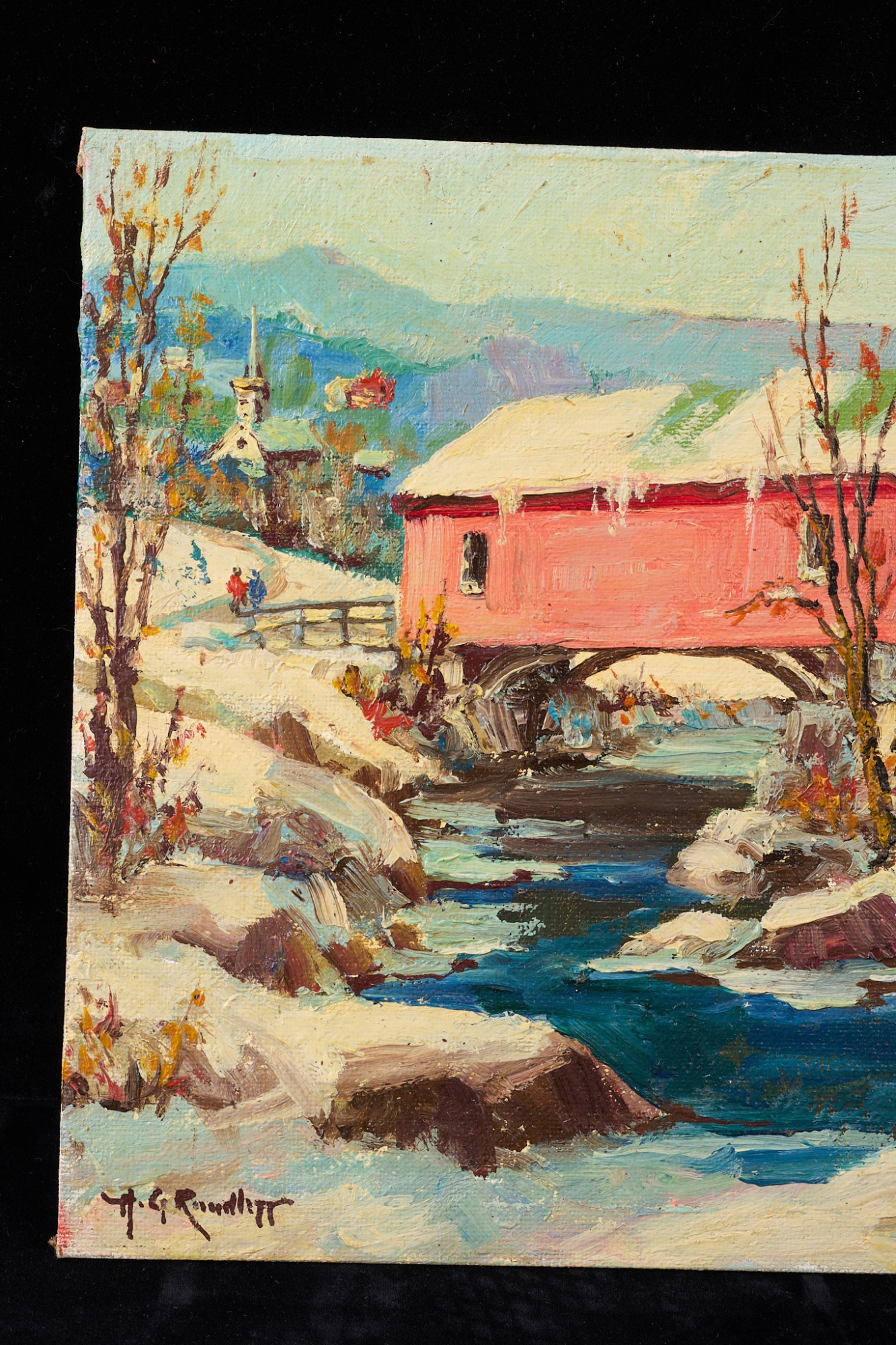 H.G. RUNDLETT (20th c) Gloucester Artist #62811 | Auctionninja.com