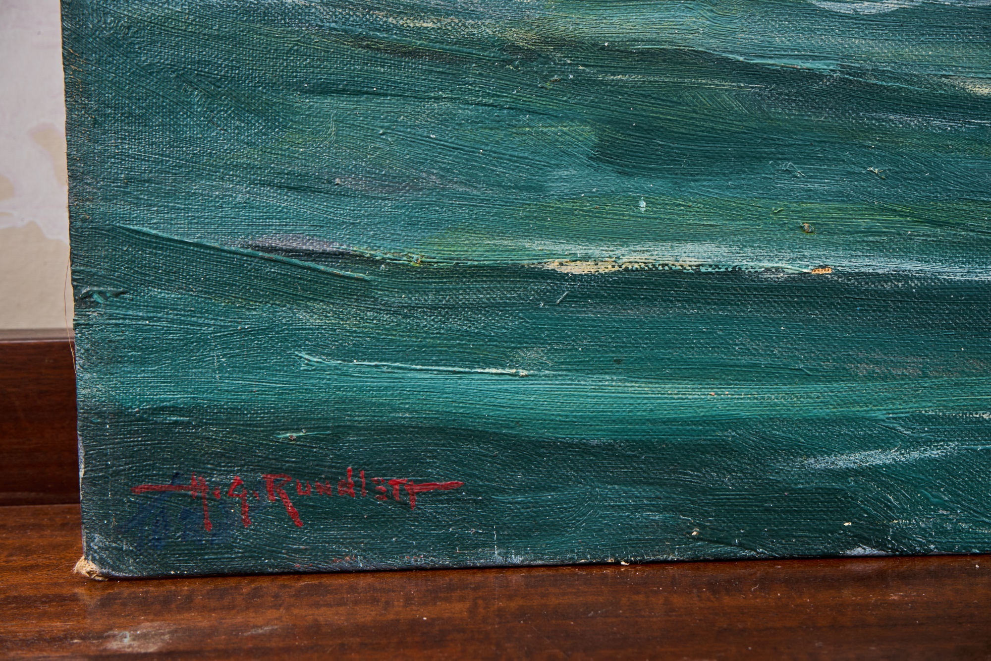 H.G. RUNDLETT (20th c) Gloucester Artist #62646 | Auctionninja.com