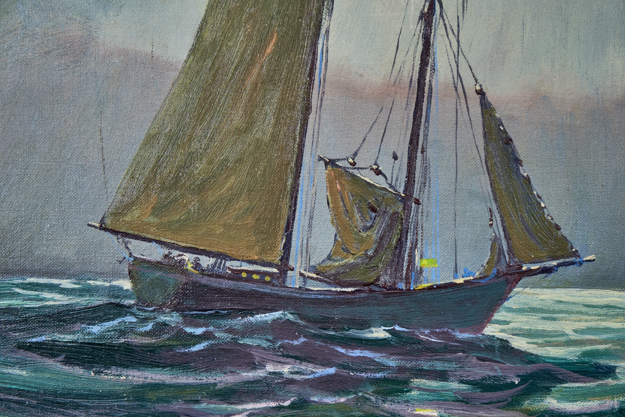 H.G. RUNDLETT (20th c) Gloucester Artist #62646 | Auctionninja.com