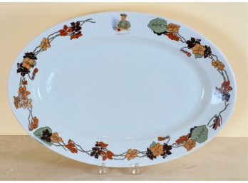 ONONDAGA POTTERY CO 'KRUSE'S' MEAT PLATTER