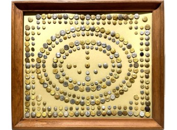 (337) VINTAGE METAL RAIL TRANSPORTATION BUTTONS