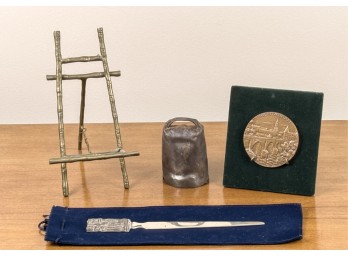 MONTAUBAN BRONZE, COWBELL, OPENER & STAND