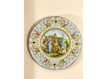 LARGE (19thc) CAPODIMONTE 'IPHIGENIA SACRIFICE'
