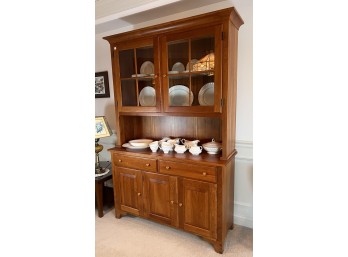 CONTEMPORARY STEPBACK HUTCH