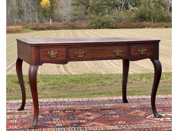QUEEN ANNE STYLE MAHOGANY DESK