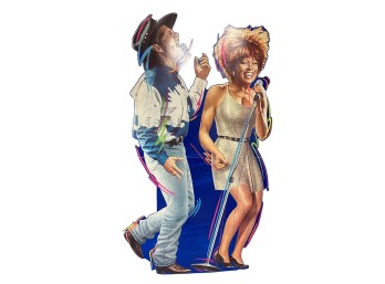 McDONALDS GARTH BROOK AND TINA TURNER DISPLAY