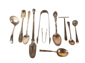 (11) PIECES MISC STERLING SILVER FLATWARE