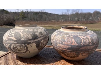 (2) NATIVE AMERICAN POTTERY VASES