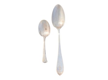 (2) STERLING SILVER SPOONS