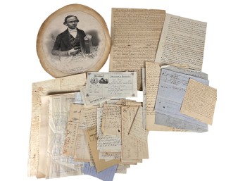 COLLECTION OF (19th c/EARLY 20th c) LOCAL EPHEMERA