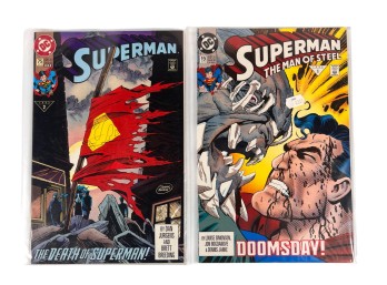 (2) 1993 SUPERMAN COMIC ISSUES