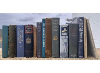GROUPING OF VINTAGE NAUTICAL BOOKS