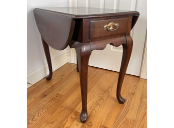 MAHOGANY DROP LEAF STAND by HAMMARY