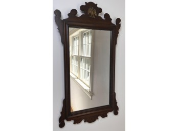 COLONIAL REVIVAL MAHOGANY MIRROR