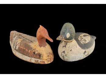 (2) ANTIQUE WORKING DECOYS