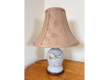 ARTISAN CRAFTED EARTHENWARE TABLE LAMP