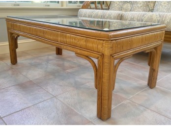 BENT BAMBOO COFFEE TABLE