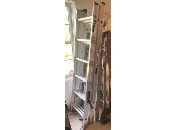 WERNER 18ft ALUMINUM EXTENSION LADDER etc