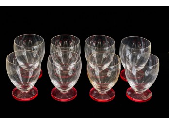 (8) KATE SPADE GLASSES with PINK BASES