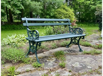 BIRLAND CAST IRON GARDEN BENCH