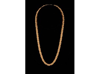 18k GOLD NECKLACE