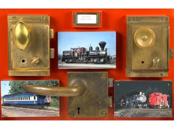 RAILROAD PASSENGER, FREIGHT & CABOOSE DOOR LOCKS