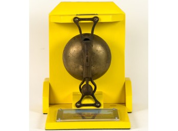 CAST IRON TROLLY CAR PULLEY BELL