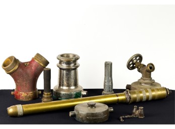 HYDRANT CAP,  BOSTON FD WYE, INDIAN FIRE PUMP, ETC