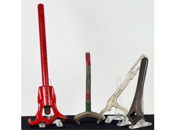 GROUPING (4) FIRE HYDRANT WRENCHES